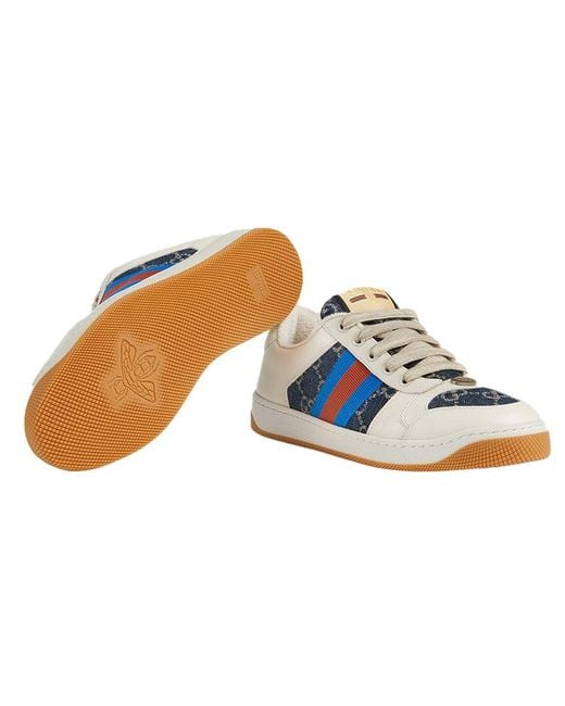 Gucci Blue (Wmns) Screener 'Gg Canvas