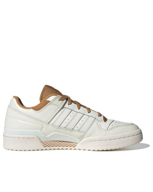 Adidas White Forum Low Tan' for men