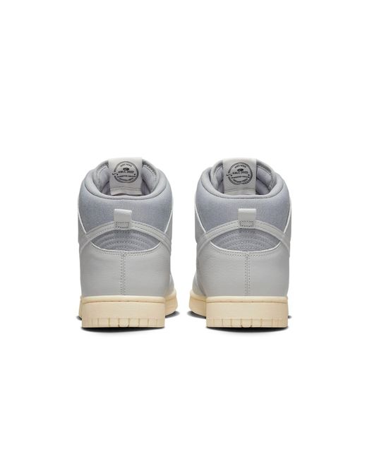 Nike Gray Dunk High Vintage 'Certified Fresh for men