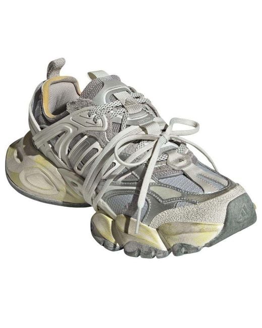 Adidas Gray Xlg Runner Deluxe Metallic' for men