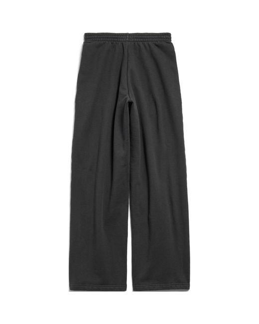 Balenciaga Gray Activewear Baggy Sweatpants for men