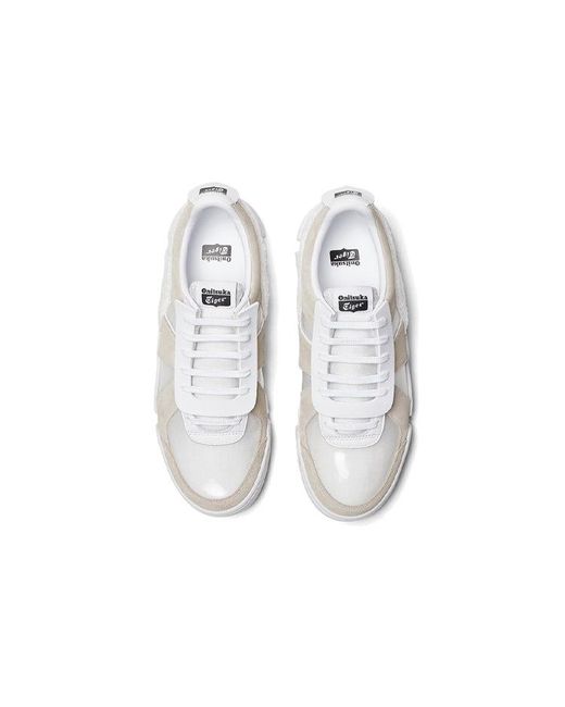 Onitsuka Tiger White D-Trainer Slip-On for men