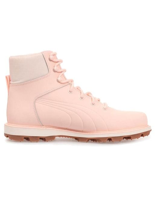 PUMA Pink Desierto Fun Mid-High Boots for men