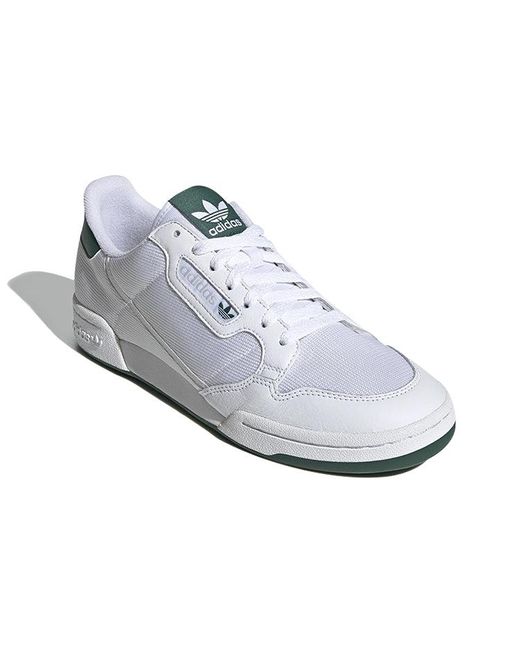 Adidas White Continental 80 Collegiate' for men