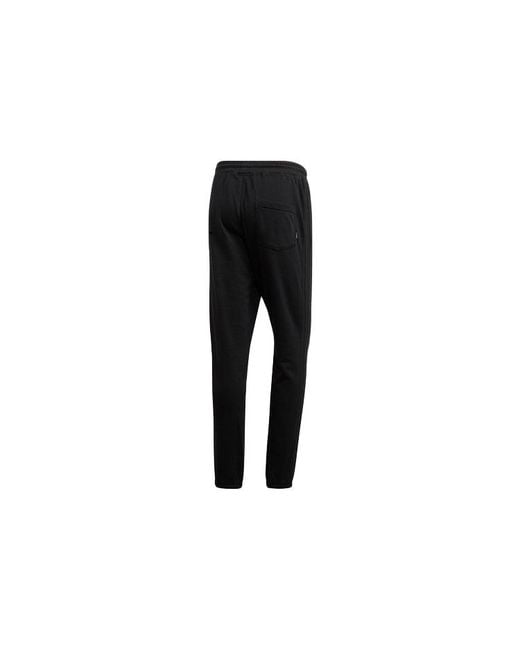 Adidas Black Originals Side Alphabet Printing Sports Pants for men