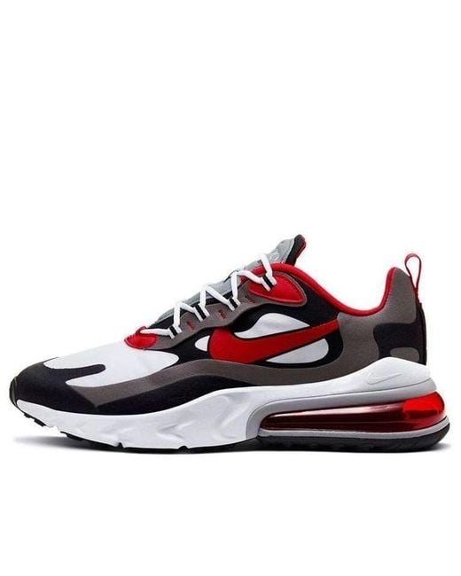 Nike Red Air Max 270 React 'University' for men