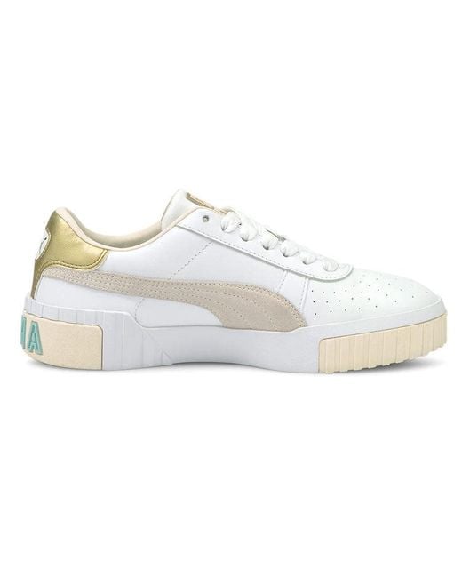 PUMA White (Wmns) Cali Soft Glow Eggnog'