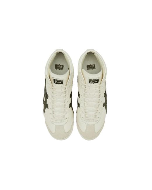 Onitsuka Tiger White Mexico Mid Runner 'Cream' for men