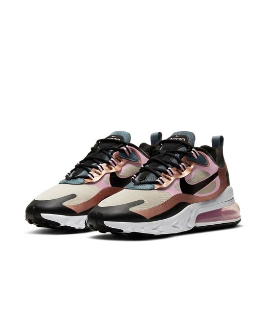 Nike Purple (Wmns) Air Max 270 React 'Metallic Bronze'