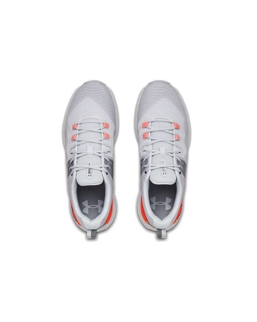 Under Armour White Hovr Rise Low Tops Professional for men