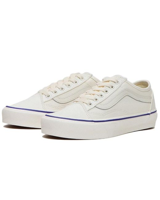 Vans White Old Skool Tapered for men
