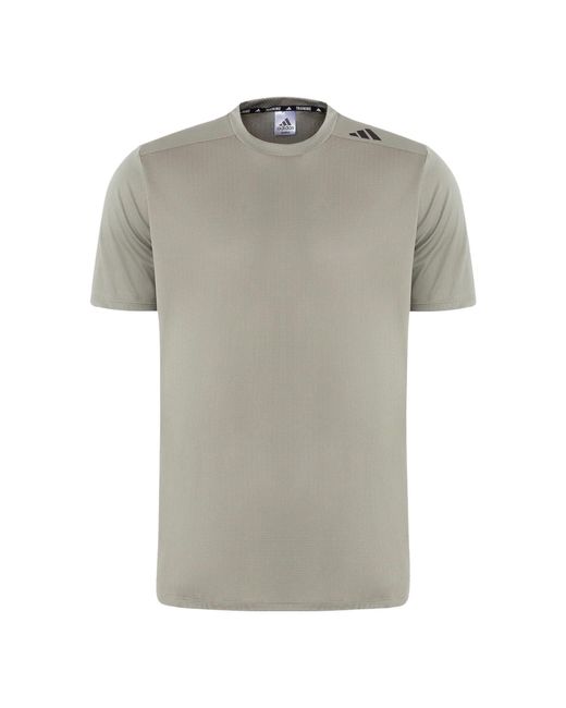 Adidas Gray Designed 4 Training Heat.rdy Hiit T-shirt for men