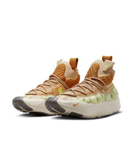 Nike Brown Ispa Sense Flyknit 'Sesame' for men