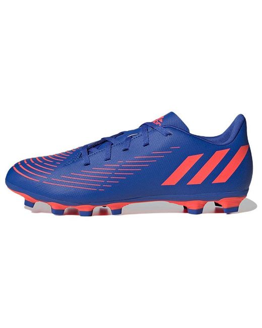 Adidas Blue Predator Edge.4 Fg 'Hi-Res Turbo' for men