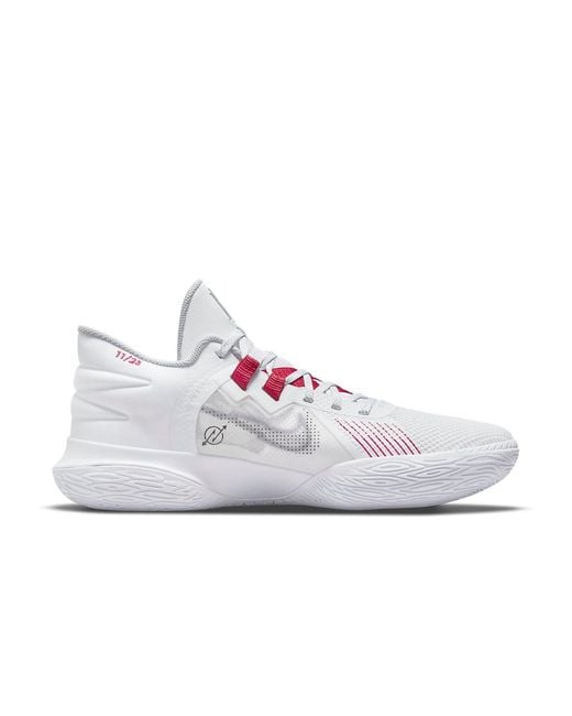 Nike White Kyrie Flytrap 5 University' for men