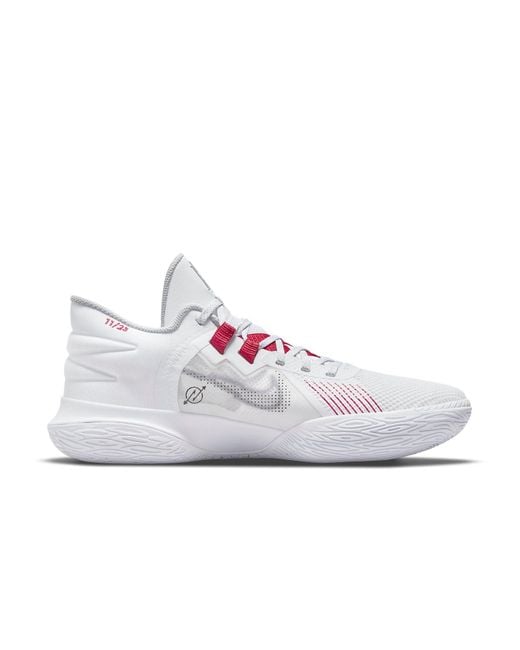 Nike White Kyrie Flytrap 5 University' for men
