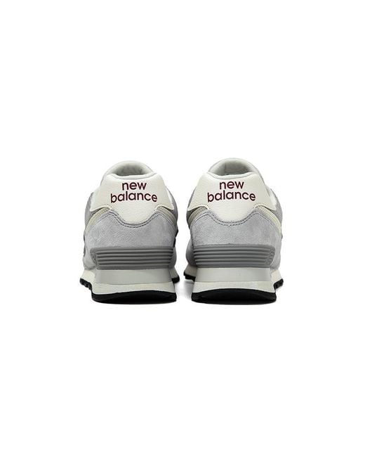 New Balance White 574 'Rain Cloud' for men