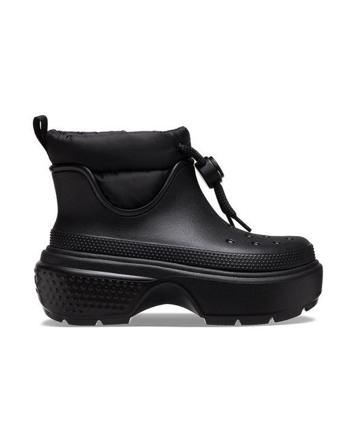 CROCSTM Black Ankle Boots