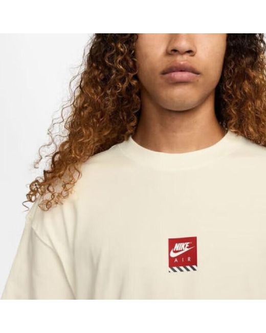 Nike Natural As U Nsw Tee M90 Oc Sole Food T-Shirt Asia Sizing for men