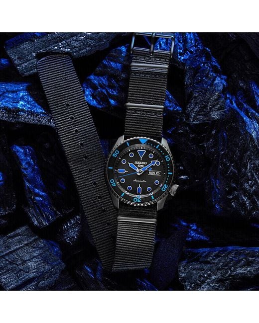 Seiko Black No. 5 Series Sports Small