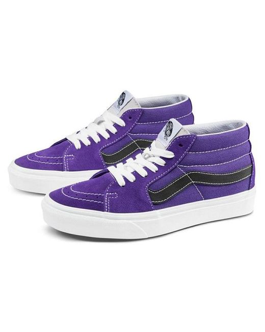 Vans Purple Sk8-Mid Reissue for men