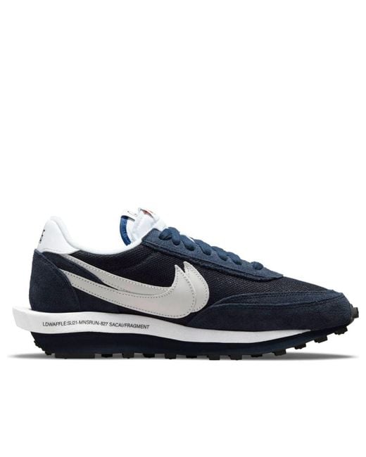 Nike Blue X Sacai X Fragment Design Ldv Waffle 'Blackened' for men