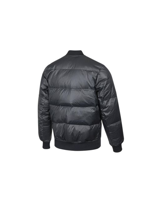 Nike Gray Sportswear Down-Fillwind Runner Sports Stay Warm Solid Color Down Jacket for men
