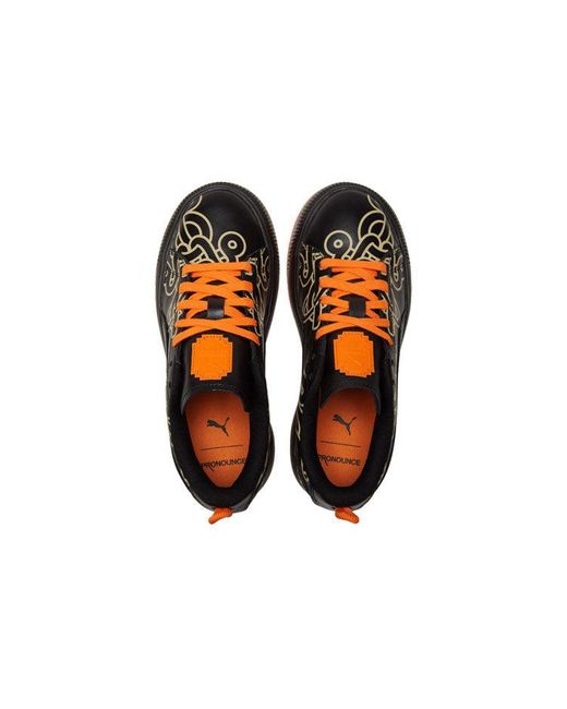 PUMA Black (Wmns) Pronounce X Suede Mayu