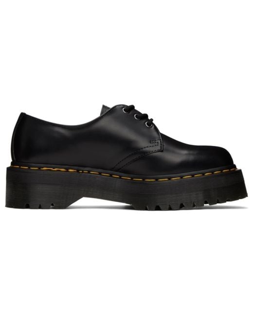 Dr. Martens Black 1461 Smooth Leather Platform for men