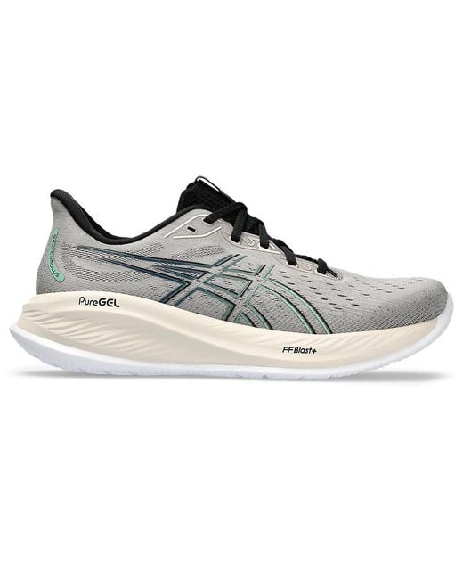 Asics Gray Gel-Cumulus 26 'Moonrock Dark Mint' for men