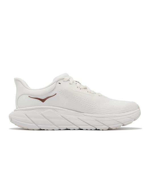Hoka One One White (Wmns) Arahi 7 'Blanc De Blanc Rose'