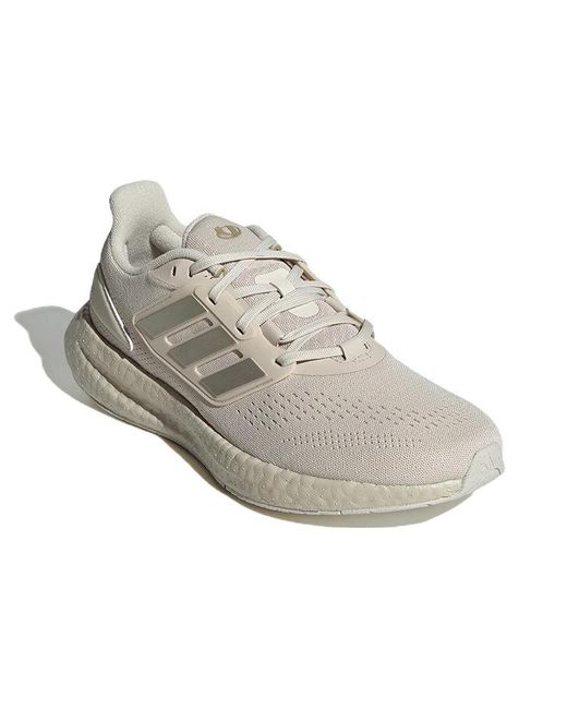 Adidas White Pureboost 22 'Clear Aluminium' for men