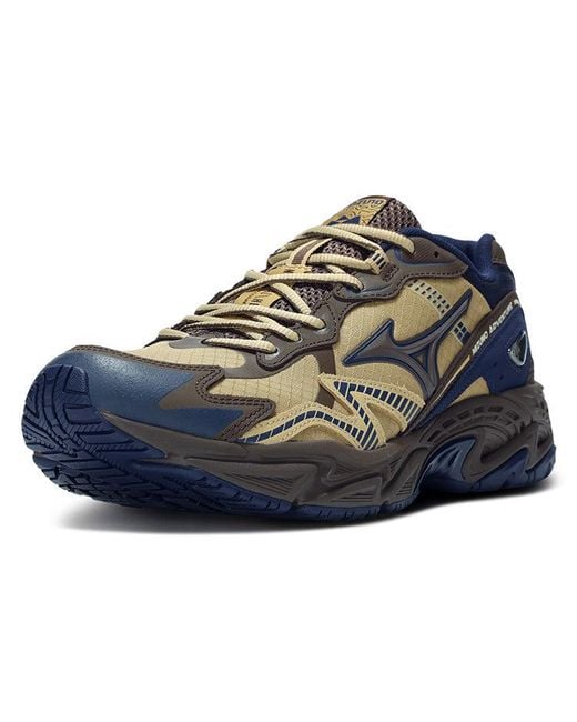Mizuno Blue Wltr30 X Natural Hotel X Adventure Low 'Caramel' for men