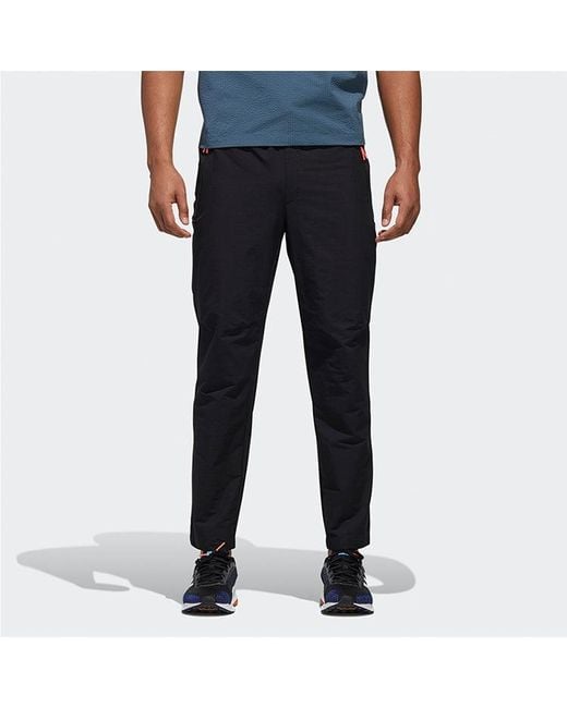 Adidas Blue Th Pnt Wv Woven Casual Sports Pants for men