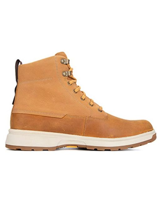 Timberland Brown Atwells Avenue 6 Inch Waterproof Boots 'Wheat' for men