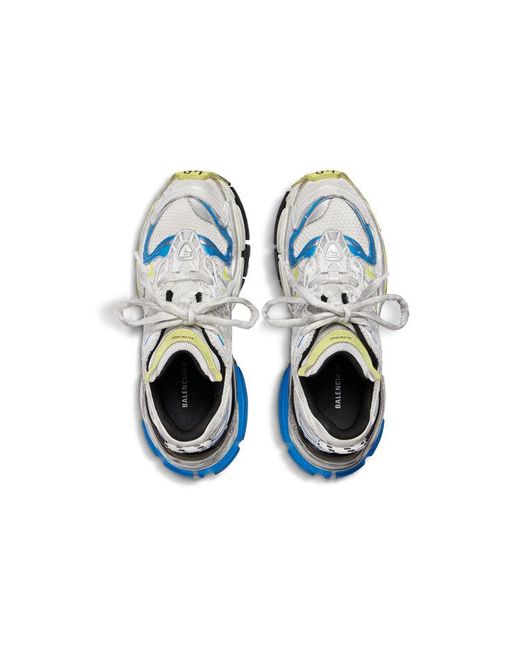 Balenciaga Blue Runner 2.0 Sneakers And Mesh And Polyurethane' for men