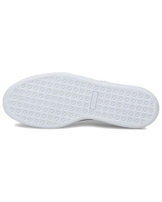 PUMA White Suede Croc Retro Casual Skateboarding Shoes for men