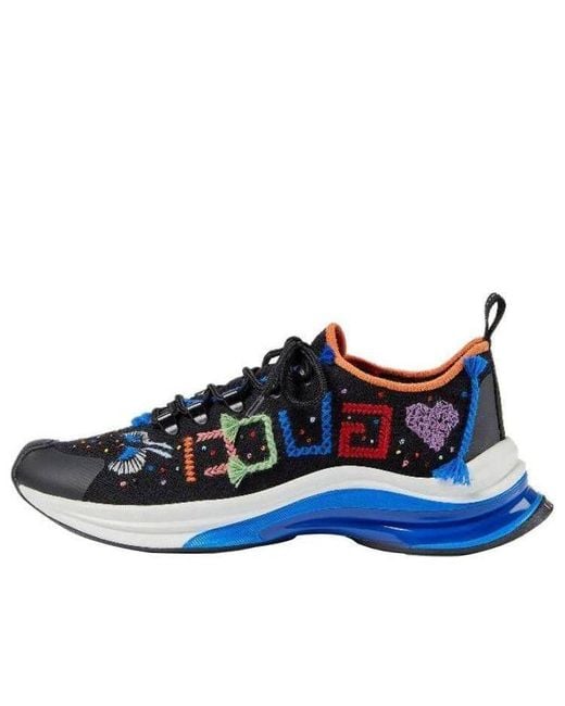 Gucci Blue (Wmns) Run Sneaker 'Lovelight'