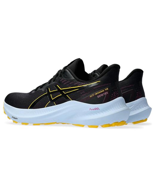 Asics Black (Wmns) Gt-2000 12 Gore-Tex Saffron'