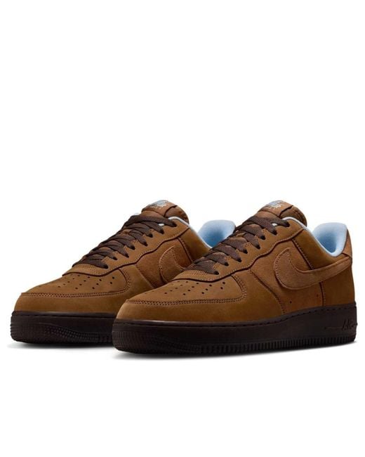 Nike Brown Air Force 1 Low 'Light British Tan' for men