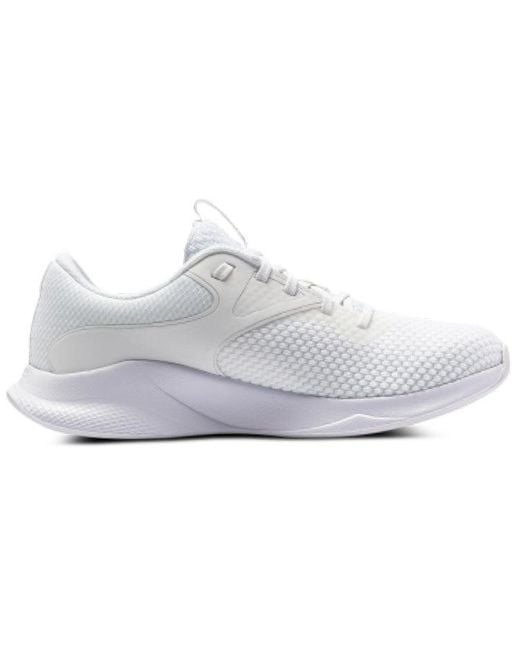 Under Armour White (Wmns) Charged Aurora 2 Metallic Warm'