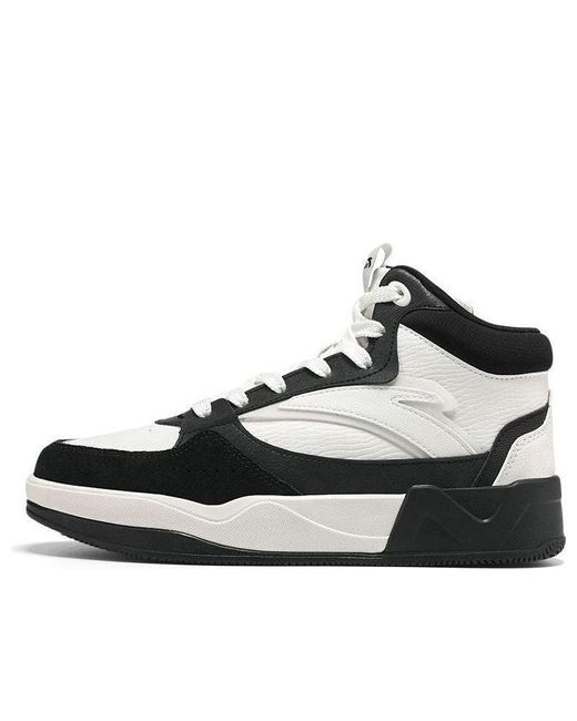 Anta Black (Wmns) High Top Skateboarding Shoes
