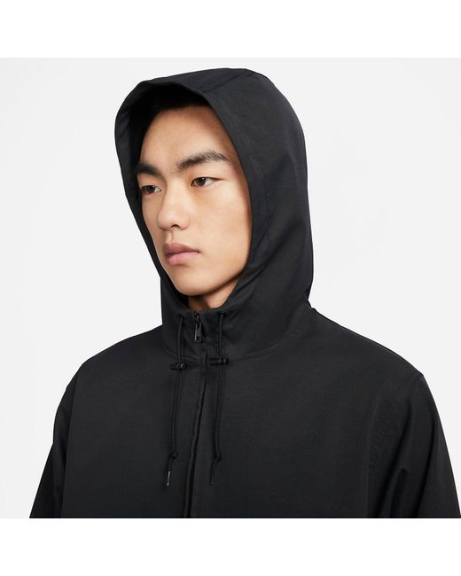 Nike Black Unscripted Repel Anorak Golf Jacket for men