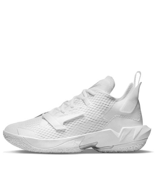 Nike White Why Not Zer0.4 Pf Metallic' for men