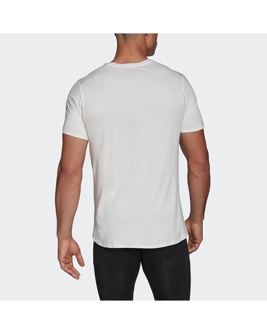 Adidas Gray Premium Tee M Casual Running Sports Round Neck Short Sleeve for men