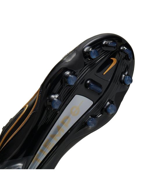 Nike Black Tiempo Legend 9 Elite Fg Metallic' for men