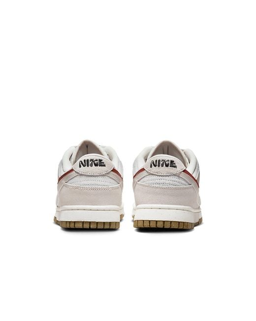 Nike White Dunk Low Se