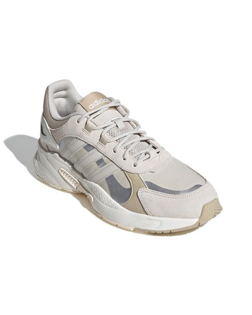 Adidas White Crazychaos Shadow 'Alumina' for men