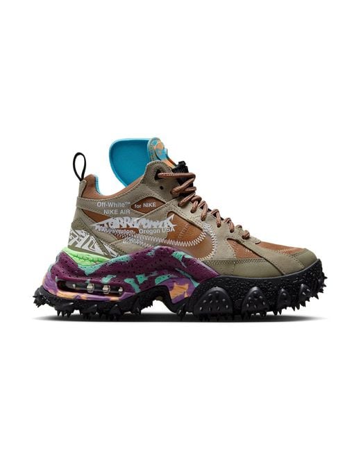 Nike Green X Off- Air Terra Forma 'Archaeo' for men