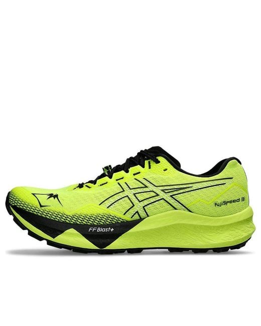 Asics Yellow Fujispeed 3 'Safety' for men